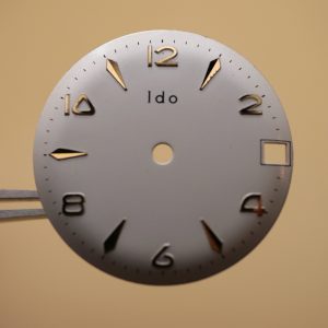 Cadran de montre JEJ 26D - IDO Ø25,50mm [NOS] (Watch dial)