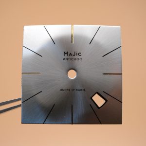 Cadran de montre Carré LORSA P75 - MAJIC Ø25,50x25,50mm [NOS] (Watch dial)