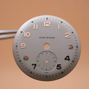 Cadran de montre FHF 150 - Ø28mm [NOS] (Watch dial)