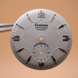 Cadran de montre FHF 150 - CRISTALOR Ø29mm [NOS] (Watch dial)