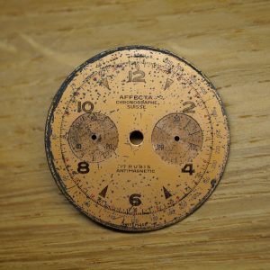 Cadran de montre LANDERON 248 - AFFECTA Ø34,70mm CHRONO SUISSE (Watch dial)