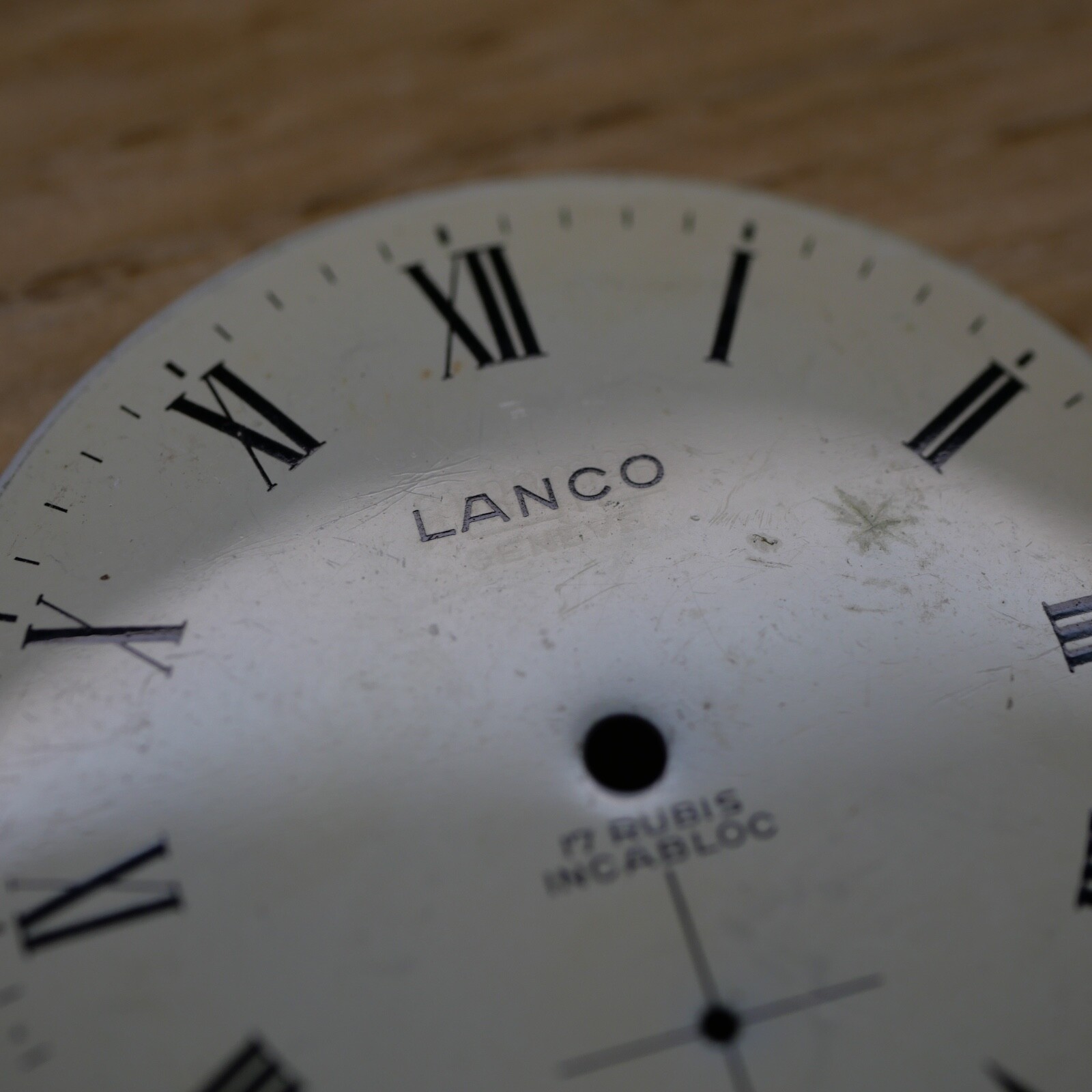 Cadran de montre FHF 82 - LANCO Ø31,50mm (Watch dial) PIECE HORLOGERIE – Image 2