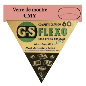 Verre de montre G-S FLEXO - Rectangulaire (CMY) Multi-marque - CHOOSE FROM LIST