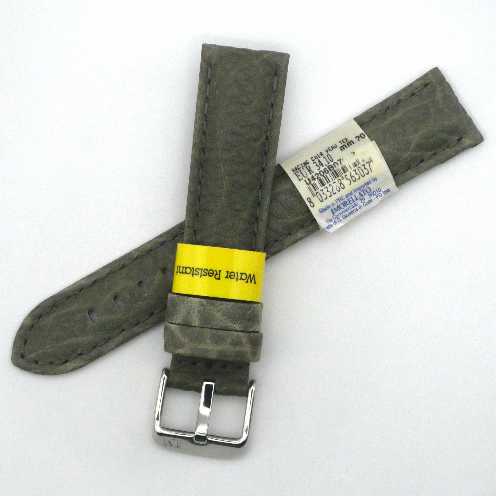 Bracelet de montre en cuir Véritable étanche - 20 mm Tex - Morellato