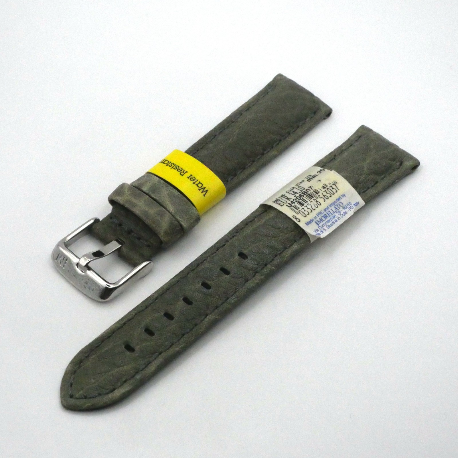 Bracelet de montre en cuir Véritable étanche - 20 mm Tex - Morellato – Image 2