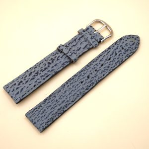 Bracelet en Requin Véritable 20 mm Gris - Fabriqué en France - Taille XL