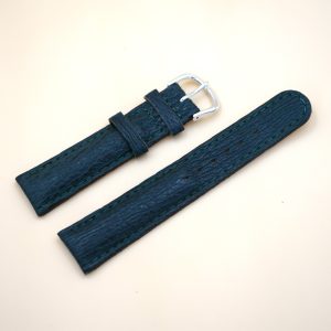 Bracelet en Requin Véritable 18 mm Vert - Fabriqué en France - Taille XS