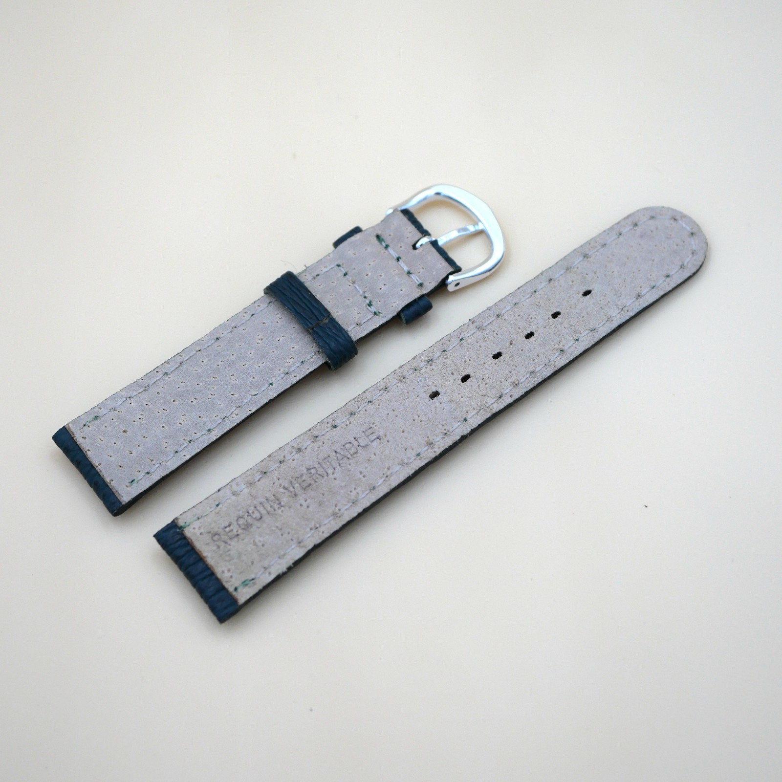 Bracelet en Requin Véritable 18 mm Vert - Fabriqué en France - Taille XS – Image 2