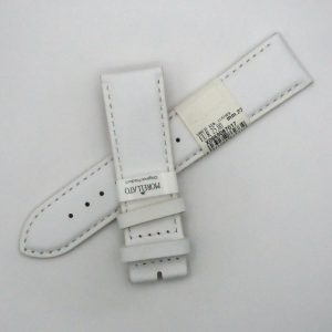 Bracelet de montre en cuir Véritable - 18 mm blanc - Morellato