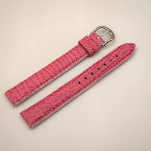 Bracelet en Requin Véritable 16 mm Rose - Fabriqué en France - Taille XL