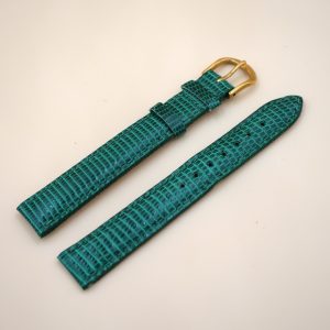 Bracelet en Requin Véritable 16 mm Vert - Fabriqué en France - Taille XL