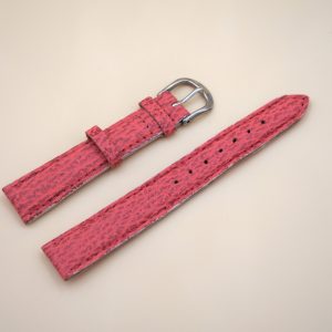Bracelet en Requin Véritable 16 mm Rose - Fabriqué en France - Taille XS