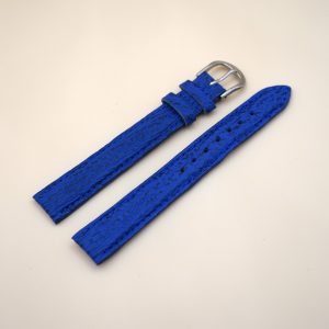 Bracelet en Requin Véritable 16 mm Bleu - Fabriqué en France - Taille XL (6178)