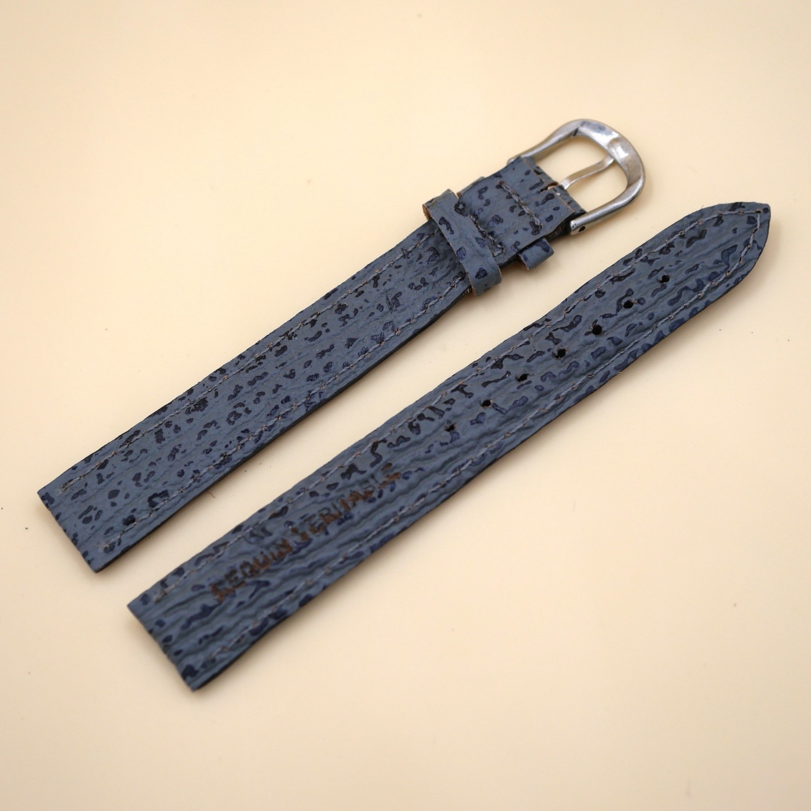 Bracelet en Requin Véritable 16 mm Gris - Fabriqué en France - Taille XL – Image 2