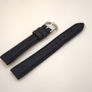 Bracelet en Requin Véritable 16 mm Marron foncé - Fabriqué en France - XS