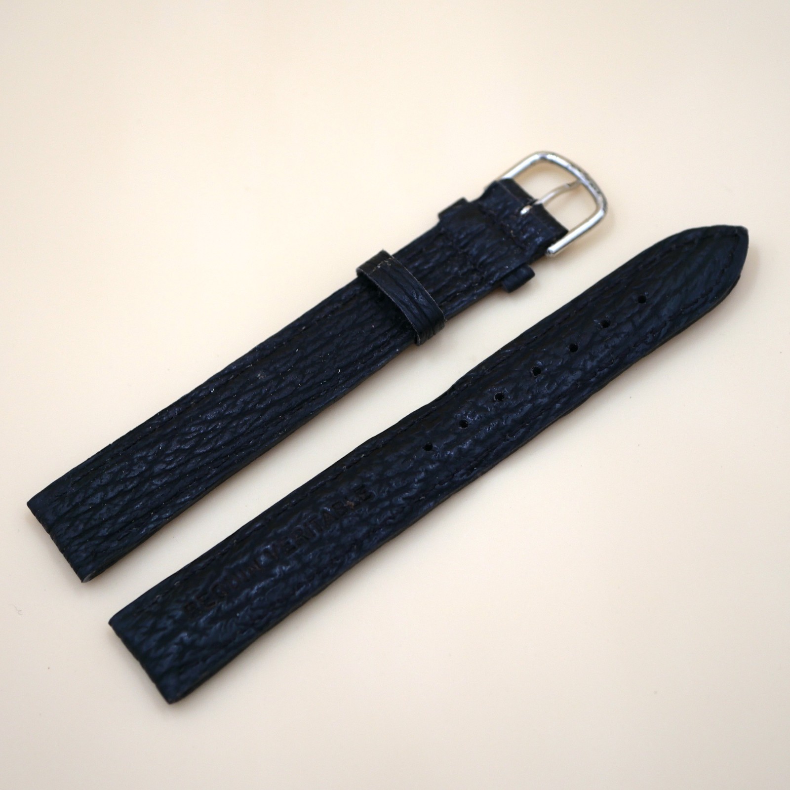Bracelet en Requin Véritable 16 mm Noir - Fabriqué en France - Taille XL – Image 2