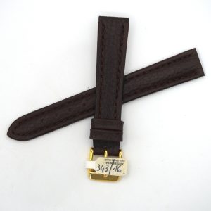Bracelet de montre en cuir véritable - 16 mm Marron - Antenen (4630)