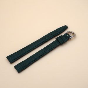 Bracelet en Requin Véritable 12 mm Vert - Fabriqué en France - Taille XL