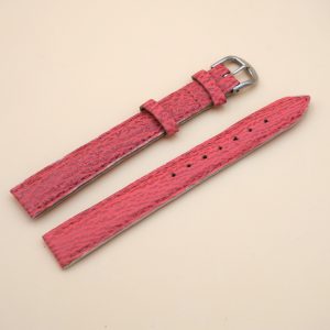 Bracelet en Lézard Véritable 14 mm Rose - Fabriqué en France - Taille XL
