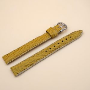 Bracelet en Requin Véritable 14 mm Jaune pâle - Fabriqué en France - XL