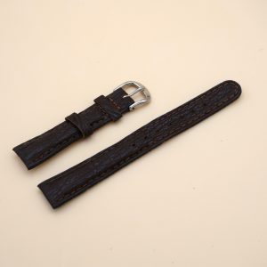 Bracelet en Requin Véritable 14 mm Marron - Fabriqué en France - Taille XS