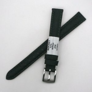 Bracelet de montre en cuir véritable buffle - 12 mm Vert - Rochet
