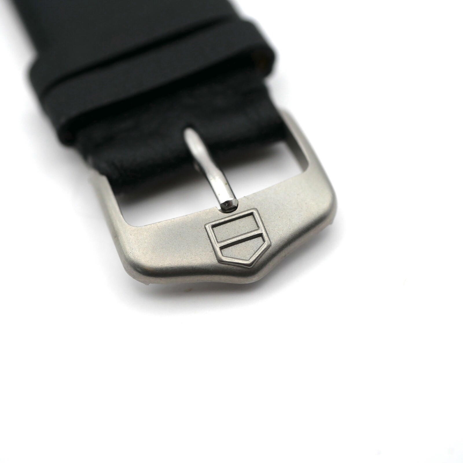 Bracelet Cuir Véritable 22 mm Noir FLEURUS Taureau Doublure Nubuck – Image 5