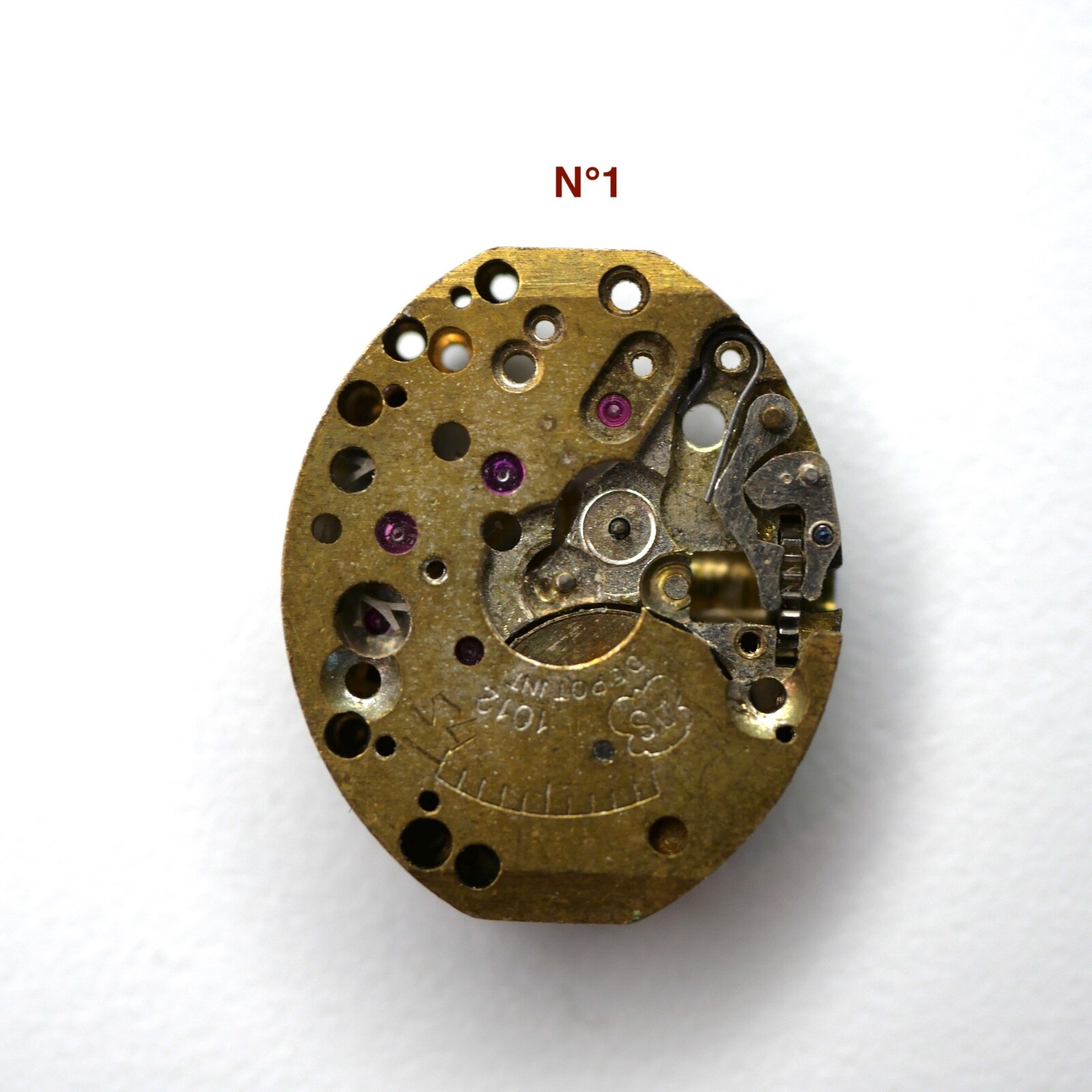 mouvement / watch movement AS 1012 - CHOOSE FROM LIST - (for parts) – Image 2