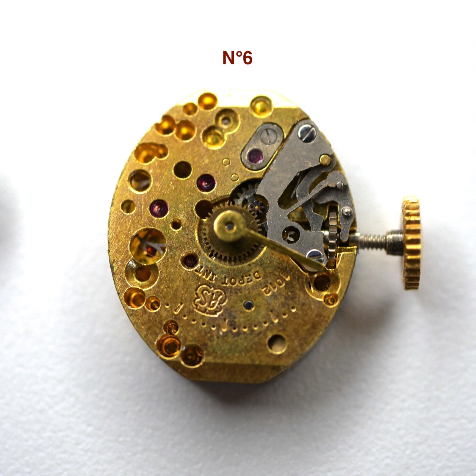 mouvement / watch movement AS 1012 - CHOOSE FROM LIST - (for parts) – Image 12