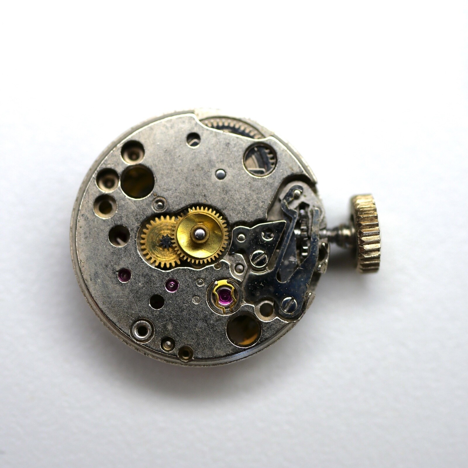 Mouvement pour pièces CYMA 341 Balance OK (watch movement for parts) – Image 2