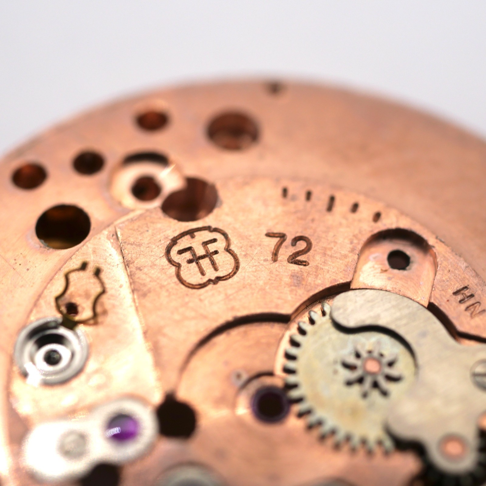 Mouvement pour pièces FHF 72 - Balance OK (movement for parts) – Image 3