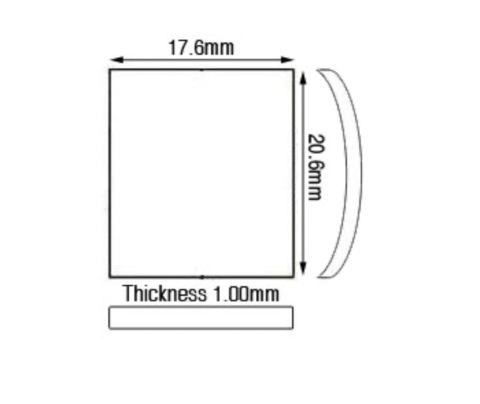 Verre générique minéral pour Cartier, Chanel, Jacob, Patek, Piaget - NEUF – Image 8