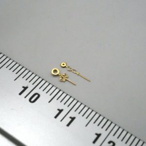 Aiguille de montre FHF 59 AS 976 1012 1051 FEF 270 Peseux 290 340 [NOS] Doré