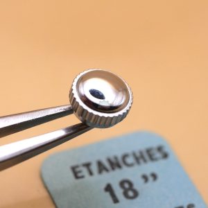 Couronne de montre Plongée Ø70 Filetage 1,2 - Chromé [NOS]