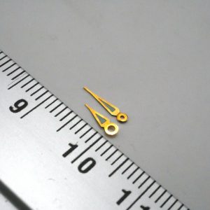 Aiguille de montre ETA 735 1070 1170 2360 2365 FHF 64 LIP T18 [NOS] Doré + Lumi