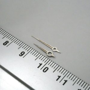 Aiguille de montre Landeron 48 49 51 148 151 154 185 186 - Argenté [NOS]