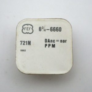 N°721 Balancier de montre FEF 6660 - Norm [NOS] Balance Complete