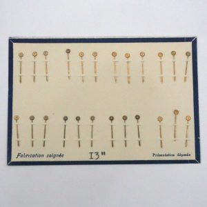 Lot Aiguille de montre 13" - Doré [NOS]