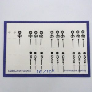 Lot Aiguille de montre 16/19" - Noir [NOS]