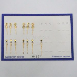 Lot Aiguille de montre 16/19" - Doré [NOS]