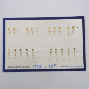 Lot Aiguille de montre 10½" 12" - Doré [NOS]