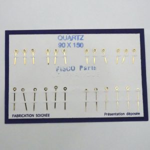 Lot Aiguille de montre Quartz 90x150- Doré [NOS]