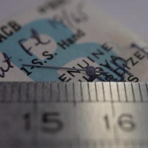 Aiguille seconde - BULOVA 11AOACB N°65C 1SS blanc [NOS] (Watch hand)