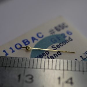 Aiguille seconde - BULOVA 110BAC N°65C GF26 Doré [NOS] (Watch hand)