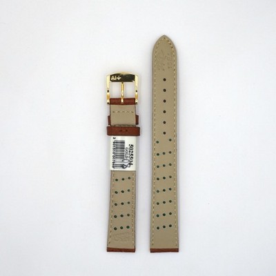 Bracelet de montre en cuir buffle Rochet - 16 mm Marron Long – Image 2