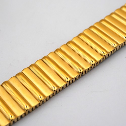 Bracelet de Montre extensible en Plaqué or - 18 à 22 mm - ZRC – Image 3