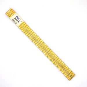 Bracelet de Montre extensible en Plaqué or - 14 mm - ZRC
