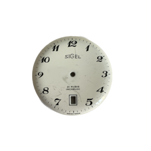 Cadran de montre PESEUX 336N - Sigel Ø30,50 (Watch dial) PIECE HORLOGERIE