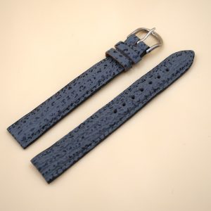 Bracelet en Requin Véritable 16 mm Gris - Fabriqué en France - Taille XL
