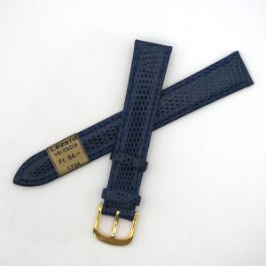 Bracelet de montre en cuir véritable Lézard - 16 mm Gris - Colly